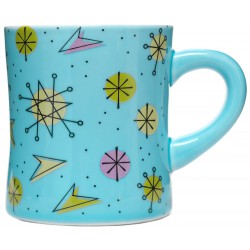 Sourpuss Mug Diner Sputnik Aqua 