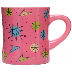 Sourpuss Mug Diner Sputnik Pink