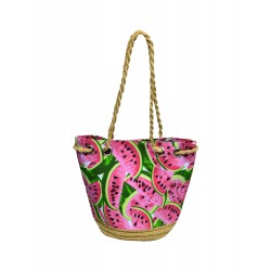 Collectif Watermelon Tropics Beach Bag