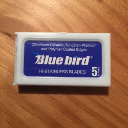 5 lames de rasoir Blue Bird