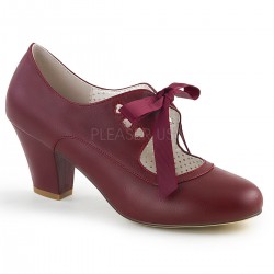 Pin Up Couture Wiggle 32 Burgundy