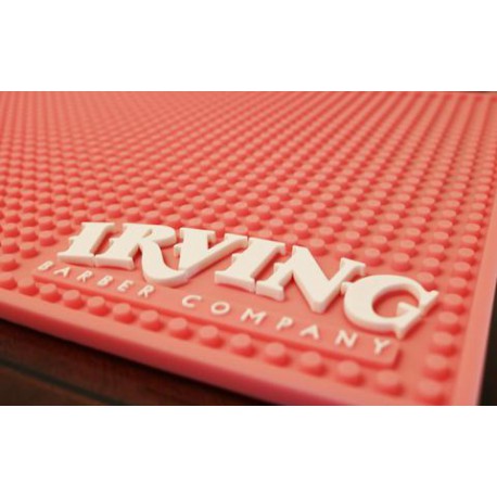 Irving Barber Company Workstation Mat Pink