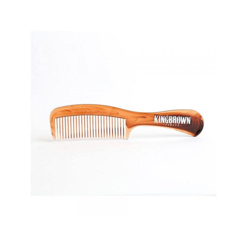 King Brown Peigne Plastique Ecaille Tortue