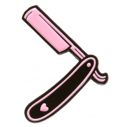 Sourpuss Straight Razor Pin