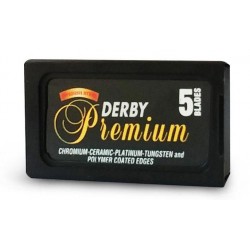 5 Lames de Rasoir DERBY PREMIUM