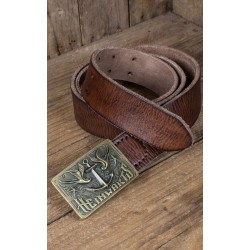 Rumble59 Leather Belt With Buckle Heimwärts
