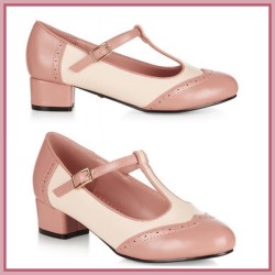 Lulu Hun Georgia Derbies Pink 