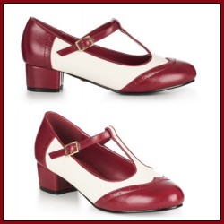 Lulu Hun Georgia Derbies Burgundy