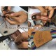 Wiseguy Suspenders Loops Set Brown Leather