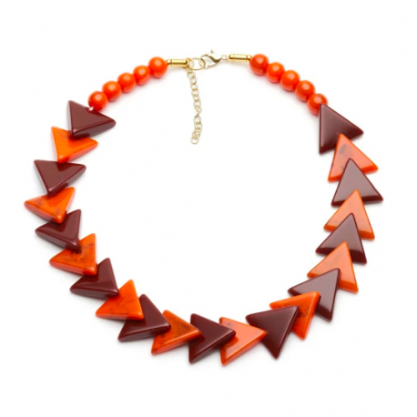 Fox Fakelite Triangle Necklace