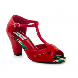 Lulu Hun Veronica High Heel Red