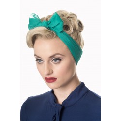 Banned Retro 50s Gradiation Scarf Emerald 