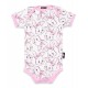 Six Bunnies Romper Pink Bunny