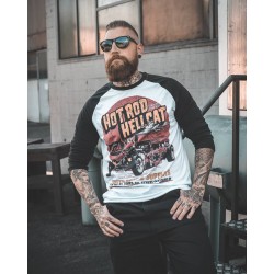 Liquor Brand Hot Rod Hellcat Raglan