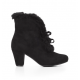 Lulu Hun Tina Faux Fur Boots Black 