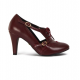 Lulu Hun Agatha Heel Burgundy