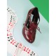 Lulu Hun Agatha Heel Burgundy