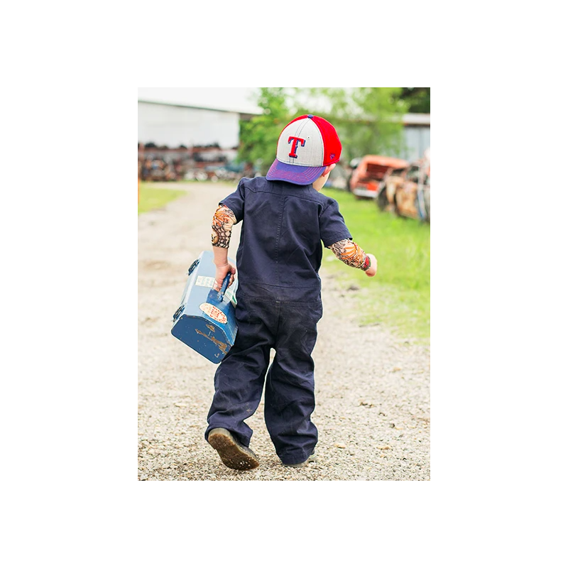 Knuckleheads Navy Grease Monkey Coverall