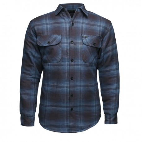 Lucky 13 Lined Flannel Jacket Outside Navy