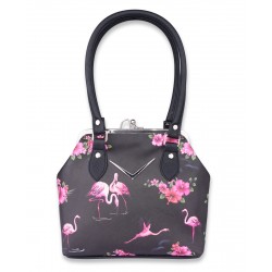 Liquor Brand Chevron Kisslock Flamingos