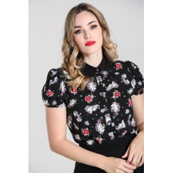 Hell Bunny Star Catcher Blouse