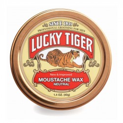 Lucky Tiger Moustache Wax Neutral 