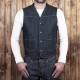 Pike Brothers 1966 Rodeo Vest 13oz Indigo