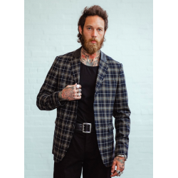 Chet Rock Chuck Tartan Blazer