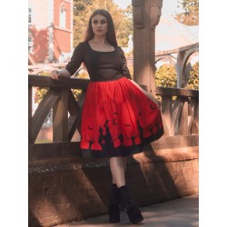 Collectif Amber-Lea Haunted House Swing Dress 