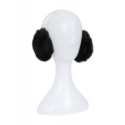 Collectif Pearly Ear Muffs Black