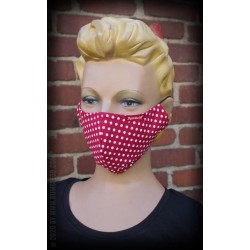 Rumble59 Cloth Face Coverings Polka Dots