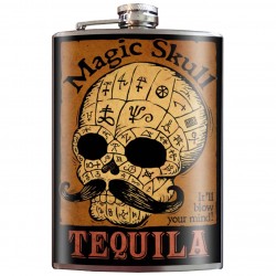 Magic Skull Tequila Flask
