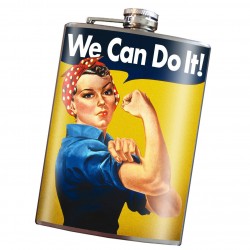 We Can Do It! Rosie the Riveter Flask