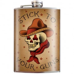 Stick to your Guns Flask