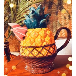 Pineapple Tiki Teapot