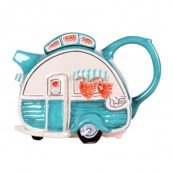 Caravan Turquoise Ceramic Teapot