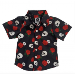 Skull & Rose Kid Shirt