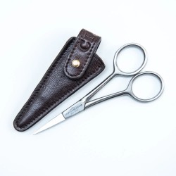 Grooming Scissor with Leather Pouch