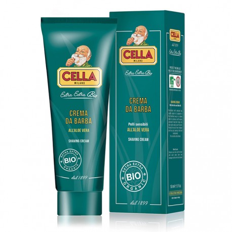 Cella - Crème à Raser Bio Aloe Vera