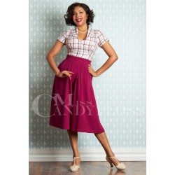 Miss Candyfloss Brielle-Ruby Swing Capris