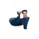Banned Retro 50s Kelly Lee Sandals Navy