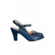 Banned Retro 50s Kelly Lee Sandals Navy