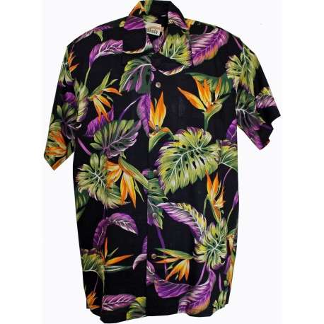 Nevada Purple Leaf Hawaiian Shirt