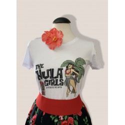 The Hula Girls Tshirt White