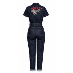 Queen Kerosin Denim Overall Motorway Riders