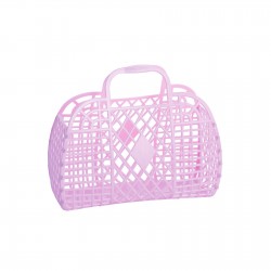 Retro Basket Jelly Bag - Small Lila