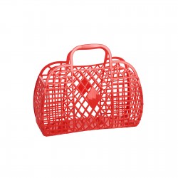 Retro Basket Jelly Bag - Small Red