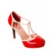Banned Retro 50s Betty Pumps Red