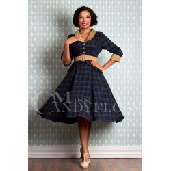 Miss Candyfloss Dahlia-Lee Office Swing Dress