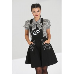 Hell Bunny Miss Muffet Pinafore Dress